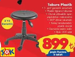 TABURE PLASTİK TABURE PLASTİK